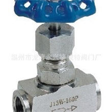 316不锈钢J13H/W-160内螺纹针型阀304不锈钢J13W-160P丝扣针型阀