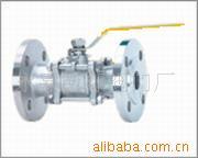 供应三片式法兰球阀