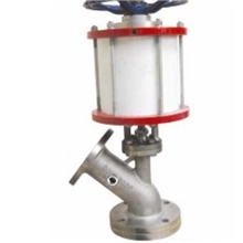 气动保温放料阀/气动带手动放料阀