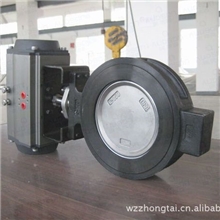 气动美标蝶阀/三偏心硬密封对夹蝶阀ZT673H