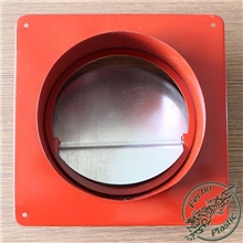 不锈铁风口厨房烟道公共止回阀排气逆止阀150mm