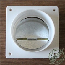 卫生间出风口排风逆止阀铁片止回阀120mm