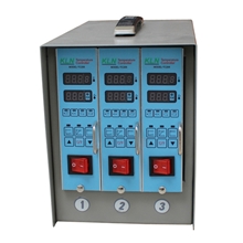 三组插卡式智能全保护热流道温控器