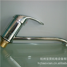 全铜镀铬菜盆龙头单孔旋转菜盆龙头长嘴菜盆龙头