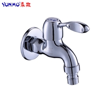 永牧卫浴厂家直销全铜洗衣机龙头单冷入墙两用可转换水嘴2617