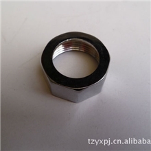 电热水龙头配件侧进水锌合金八角帽螺母台州勇鑫