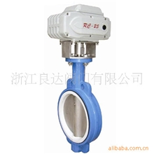 供应D671FP气动四氟蝶阀，板不锈钢//浙江瓯北阀门厂