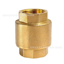 铜芯立式止回阀/铜芯止回阀/立式止回阀/止回阀/弹簧式止回阀