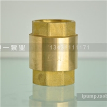 铜立式止回阀一寸DN25逆止阀、单向阀、逆流阀、背压阀