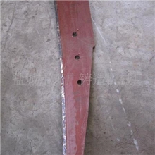 厂家直销S114混砂机配件合金刮刀外刮板三孔