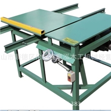 供应鑫意泓木工机械90度简易推台锯裁板锯