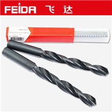 江苏飞达钻头厂家直销高速钢6542轧制直柄麻花钻头钻铁不锈钢专用