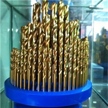 供应全磨制涂钛直柄麻花钻钛直钻1-13规格齐全