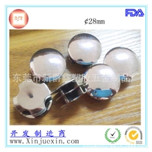 厂家直供家具塑胶配件制品电镀管塞胶塞堵头脚塞牙塞内塞25.4mm