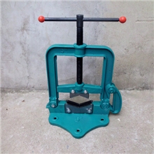 5号管子台虎钳特大号夹持超大徐州台钳顶切钳管钳子