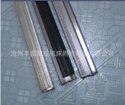 供应防护罩刮削条不锈钢型材盖板胶条型材盖板刮削条