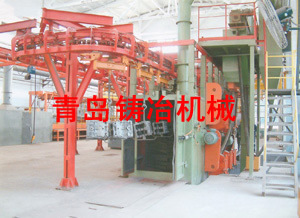 悬链式抛丸清理机