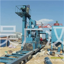 供应表面清理设备：全自动大型钢板抛丸清理抛丸强化除锈机生产线