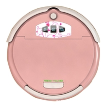 洁特美智能扫地机器人智能吸尘器迷你超薄扫地机FA-530粉色