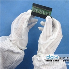 厂家直销防静电点塑手套点胶防滑手套无尘防静电手套A类苏州产