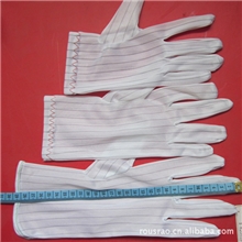 加长防静电手套/防静电条纹手套/双面防静电手套/可来样订做26cm