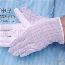 防静电点塑手套、防静电防滑手套、防静电手套90克重苏州产