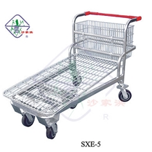 供应5轮理货车SXE-5，物流搬运车，商场周转车，超市理货车