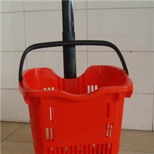 【促销月特供】PW603手提购物篮，拉杆篮