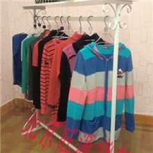 铁艺单杠衣架落地服装货架展示架服装店服装架衣服地摊展架
