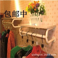 上墙侧挂服装展示架儿童服装展示架新款服装展示架服装货架