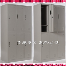 加厚0.8mm上海六6门更衣柜/钢制更衣柜/员工铁皮柜更衣柜/储物柜