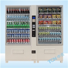 大容量饮料自动售货机/一拖一组合柜饮料食品综合贩卖机