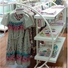 服装货架服装展示架落地式服装店货架半圆服装中岛架