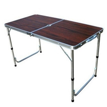 批发手提式铝合金折叠桌椅套装便携广告桌户外折叠桌摆摊桌子