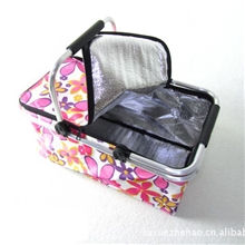 简易家居保温野餐收纳购物篮子保鲜篮大号冰包购物篮