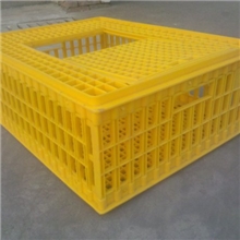 厂家批发价格供应塑料鸡笼鸡笼子成鸡周转箱量大从优运输专用