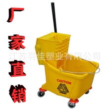 厂家批发出口36升单桶榨水车榨水机拖把桶挤水拖布桶量大从优