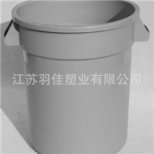 批发出口型塑料加强钢化圆垃圾桶塑料桶广口桶水桶清洁桶