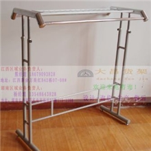 服装组合展架厂家供应可伸缩服装店货架移动两面挂衣架