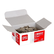 得力（DeLi）0051三角回形针3#金属回形针