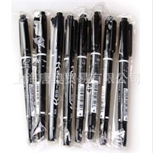 小双头记号笔120黑色水性笔勾线笔签字笔批发白板笔上海嘉定