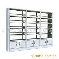 供应钢制图书架，不同的规期刊架书架阅览桌等