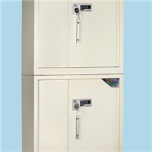 华鼎电子密码文件柜HD503分体双层四门两斗保密柜