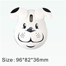 卡通狗形状的动物鼠标