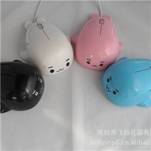 卡通海豚鼠标/动物形状鼠标