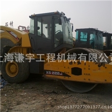 上海二手工程机械市场、二手徐工22吨振动压路机价格
