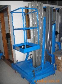 单桅柱铝合金升降机，铝合金升降机，铝合金升降台