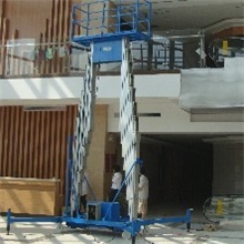 铝合金升降台，双桅柱铝合金升降台，液压升降机