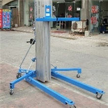 布展专用手摇升降机，布展用升降机，布展用铝合金升降