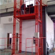 金川专业加工定做导轨链条式液压升降平台使用方便欢迎订购